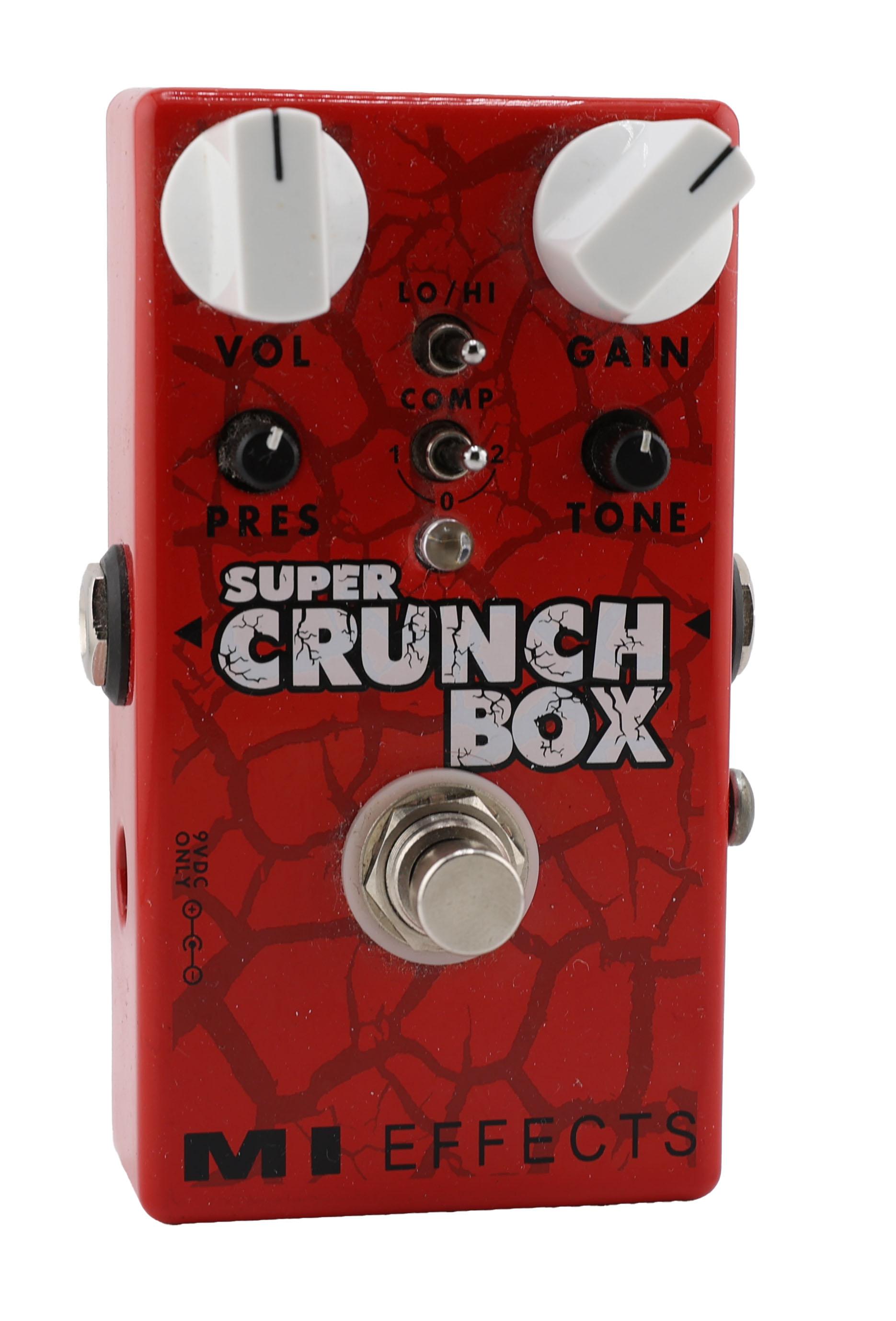 Second Hand MI Audio Effects Super Crunch Box Distortion Pedal